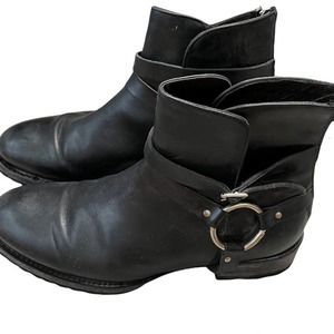 Freebird by Steven men’s black leather Houston boots size 11